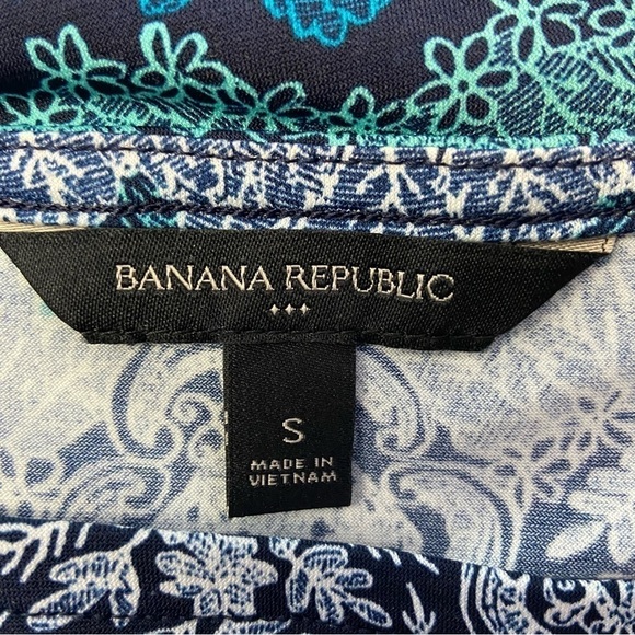 Banana Republic Belted Shift Dress Boat Neck Long Sleeve CAREER Stretchy - Picture 7 of 7